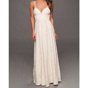 BCBG Laurie Long Lace Dress